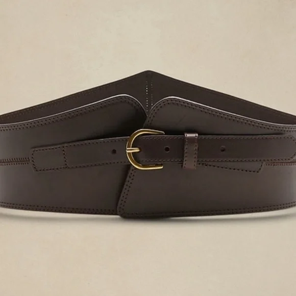 Women’s Wide Corset Belt - Picture 4 of 4